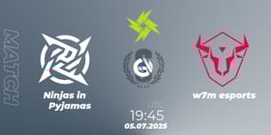 Ninjas in Pyjamas VS w7m esports