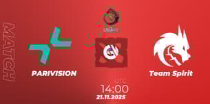 PARIVISION VS Team Spirit