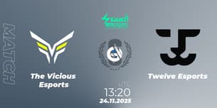 The Vicious Esports VS Twelve Esports