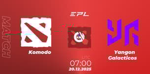 Komodo VS Yangon Galacticos