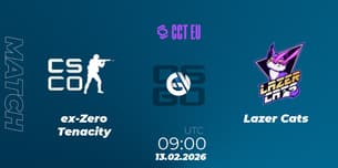 ex-Zero Tenacity VS Lazer Cats