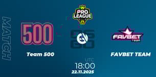 Team 500 VS FAVBET TEAM