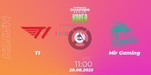 T1 VS Mir Gaming
