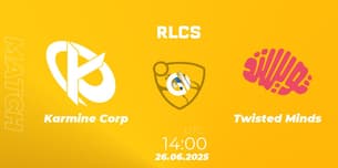 Karmine Corp VS Twisted Minds Karmine Corp VS Twisted Minds