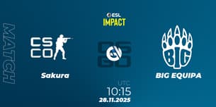 Sakura VS BIG EQUIPA
