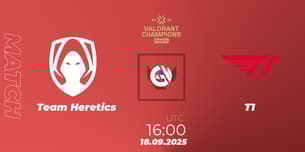 Team Heretics VS T1