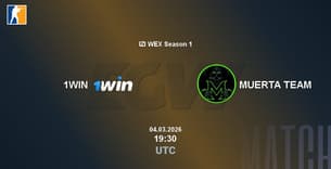 1WIN VS MUERTA TEAM 1WIN VS MUERTA TEAM