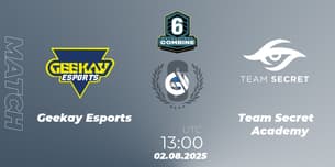 Geekay Esports VS Team Secret Academy