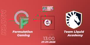 Formulation Gaming VS Team Liquid Academy Formulation Gaming VS Team Liquid Academy