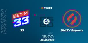 33 VS UNITY Esports