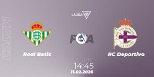 Real Betis VS RC Deportivo