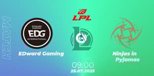 EDward Gaming VS Ninjas in Pyjamas