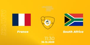 France VS South Africa