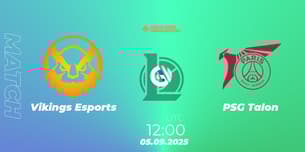 Vikings Esports VS PSG Talon