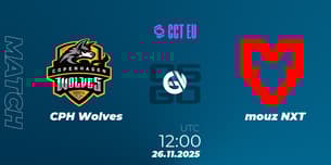 CPH Wolves VS mouz NXT