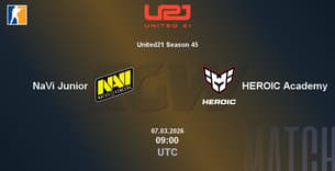 NaVi Junior VS HEROIC Academy