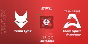 Team Lynx VS Team Spirit Academy