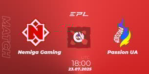 Nemiga Gaming VS Passion UA