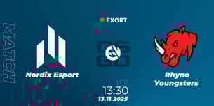 Nordix Esport VS Rhyno Youngsters