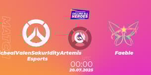 MichealValenSakurIdityArtemis Esports VS Faeble