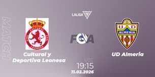 Cultural y Deportiva Leonesa VS UD Almeria