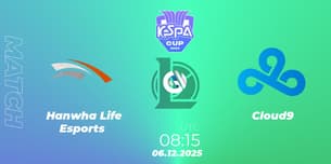 Hanwha Life Esports VS Cloud9