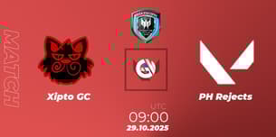 Xipto GC VS PH Rejects Xipto GC VS PH Rejects