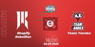 Shopify Rebellion VS Team Yandex