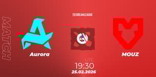 Aurora VS MOUZ Aurora VS MOUZ