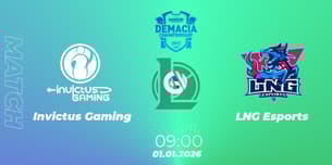 Invictus Gaming VS LNG Esports