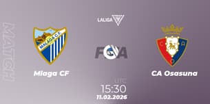 Málaga CF VS CA Osasuna