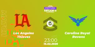 Los Angeles Thieves VS Carolina Royal Ravens