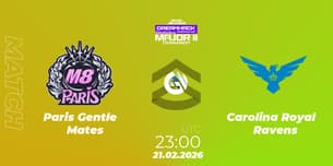Paris Gentle Mates VS Carolina Royal Ravens