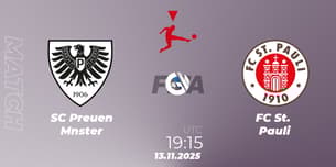 SC Preußen Münster VS FC St. Pauli