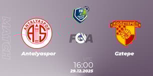 Antalyaspor VS Göztepe Antalyaspor VS Göztepe