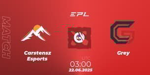 Carstensz Esports VS Grey