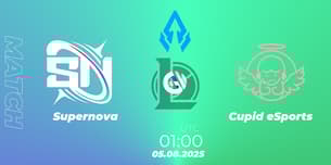 Supernova VS Cupid eSports Supernova VS Cupid eSports