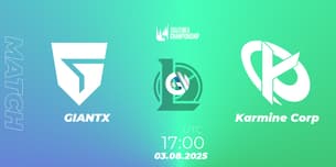 GIANTX VS Karmine Corp