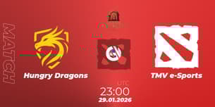 Hungry Dragons VS TMV e-Sports