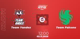 Team Yandex VS Team Falcons