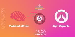 Twisted Minds VS Sign Esports Twisted Minds VS Sign Esports