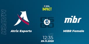 Atrix Esports VS MIBR Female