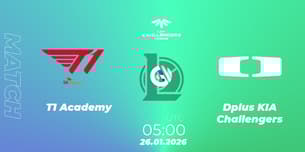 T1 Academy VS Dplus KIA Challengers