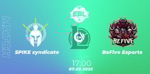 SPIKE syndicate VS BeFive Esports
