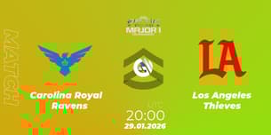 Carolina Royal Ravens VS Los Angeles Thieves