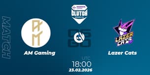 AM Gaming VS Lazer Cats