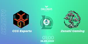 CCG Esports VS Zenshi Gaming