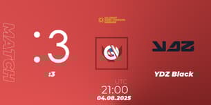 :3 VS YDZ Black