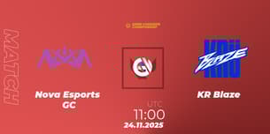 Nova Esports GC VS KRÜ Blaze