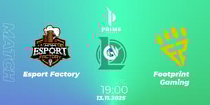 Esport Factory VS Footprint Gaming
